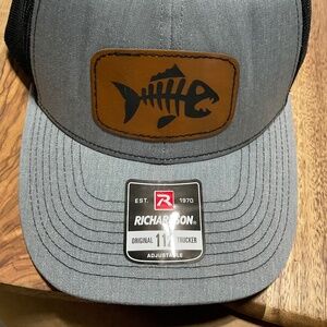 Trucker Hat with custom patch Richardson 112 premium
